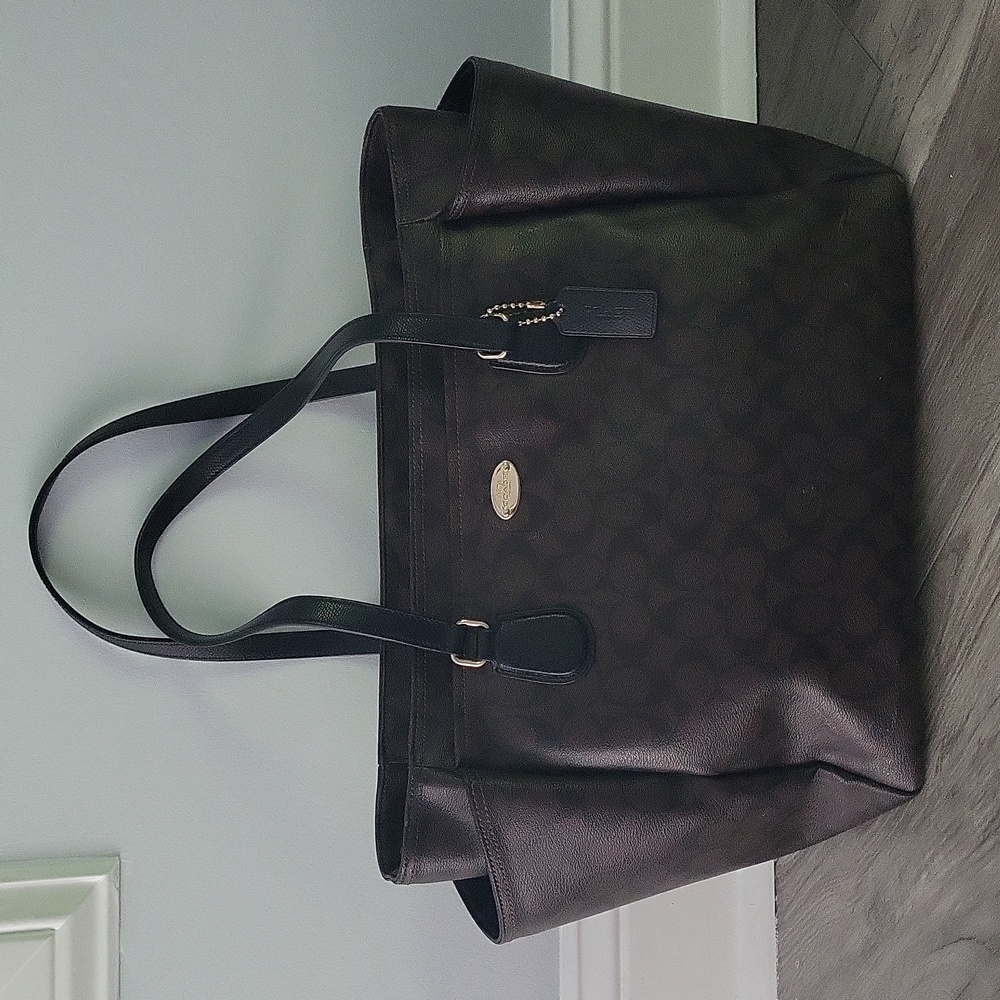 Classic Coach Diaper Bag/Laptop case